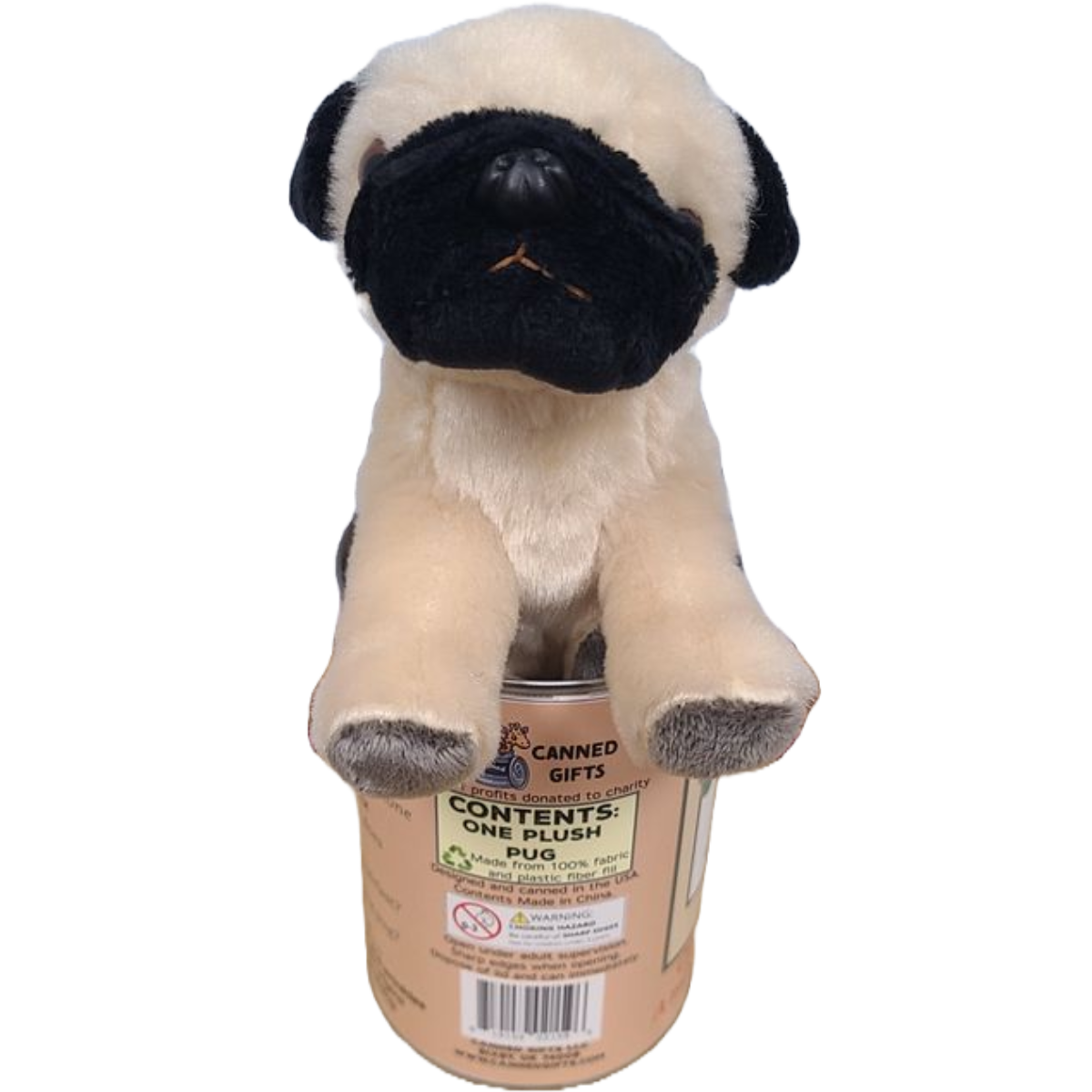 Oliver the Canned Pug - Rescue Dog
