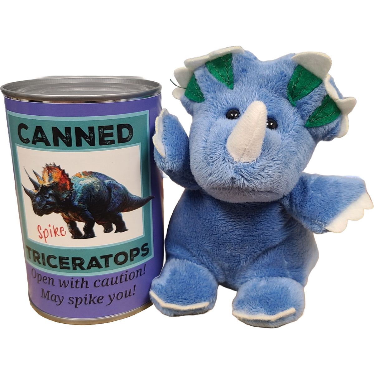 Spike the Canned Triceratops