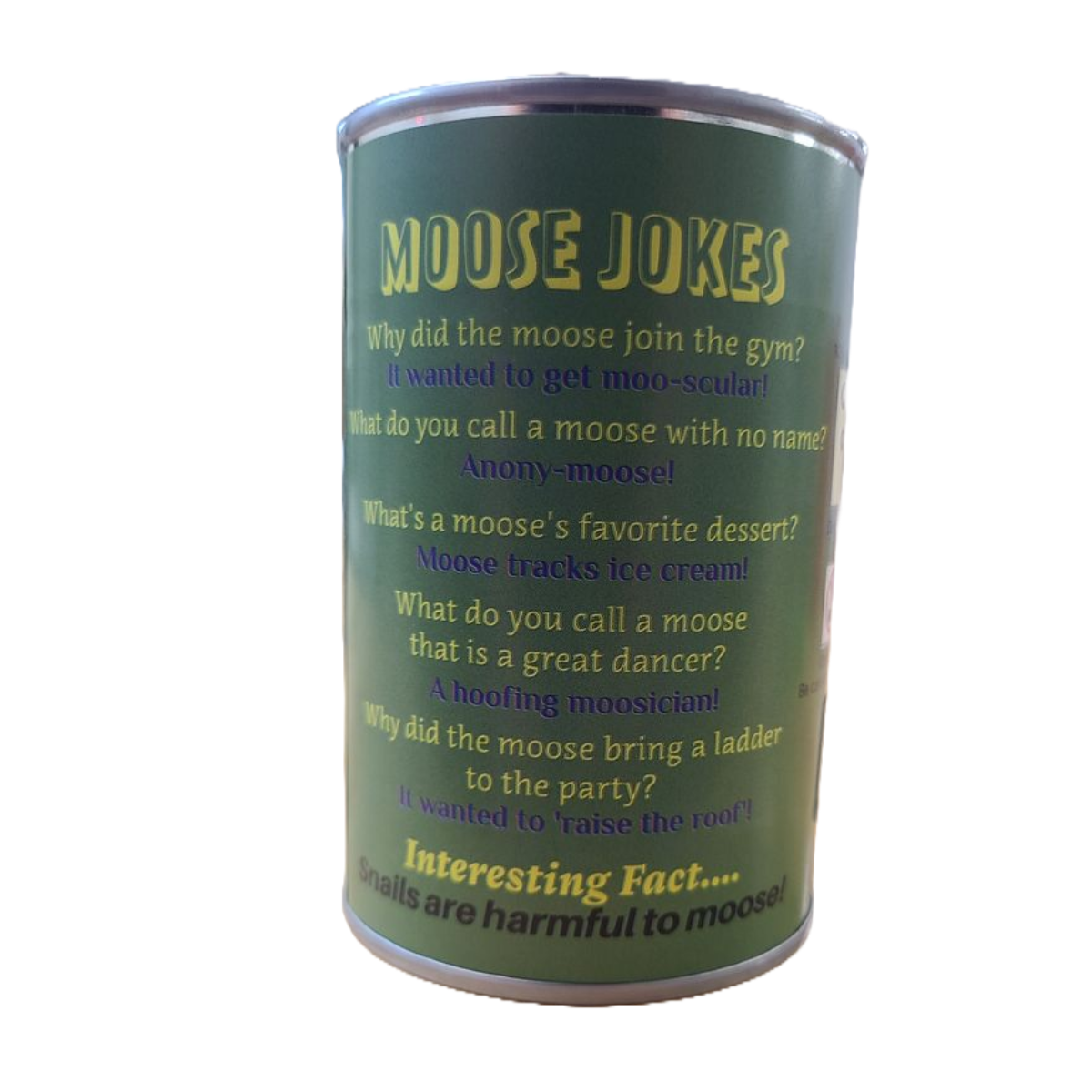 Canned Gifts - Rocky the Canned Moose