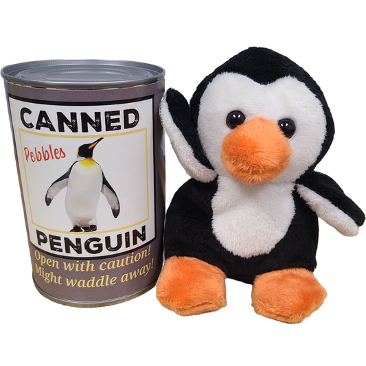Pebbles the Canned Penguin