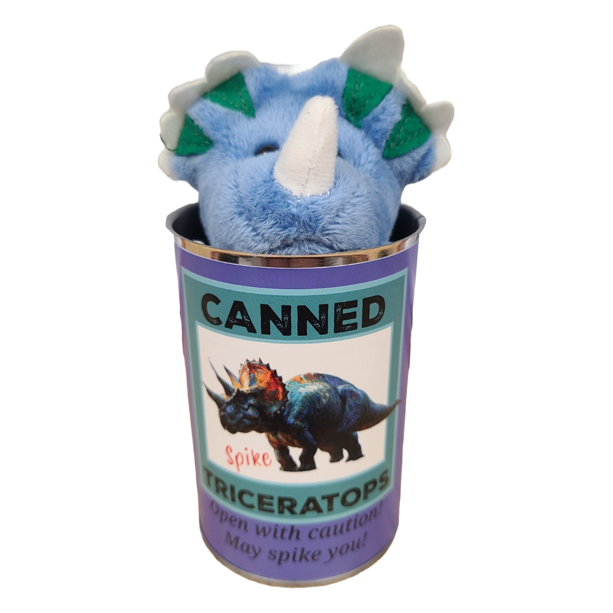 Spike the Canned Triceratops