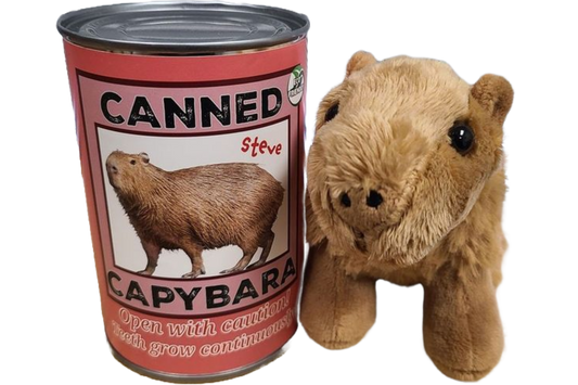 Canned Gifts - Steve the Canned Capybara
