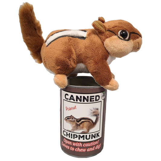 Peanut the Canned Chipmunk