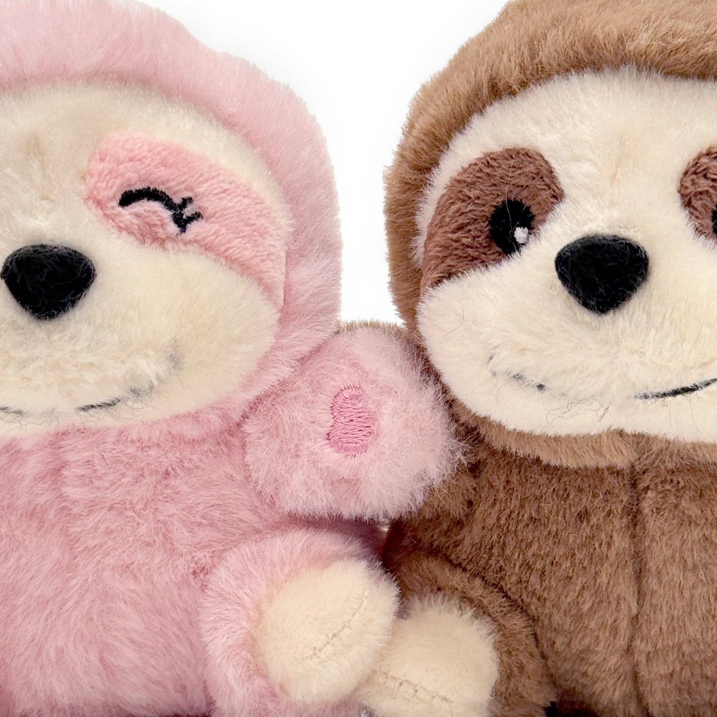 Valentine Collection - 4" Magnetic Sloth Keychain Pair