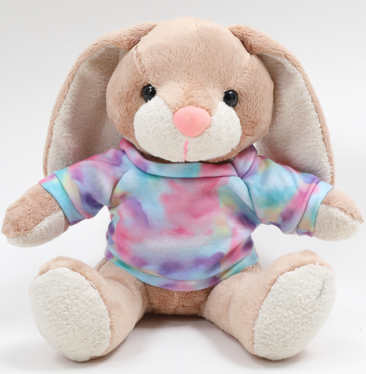 Easter Collection -  Easter Bunny in Tie-Dye T-shirt