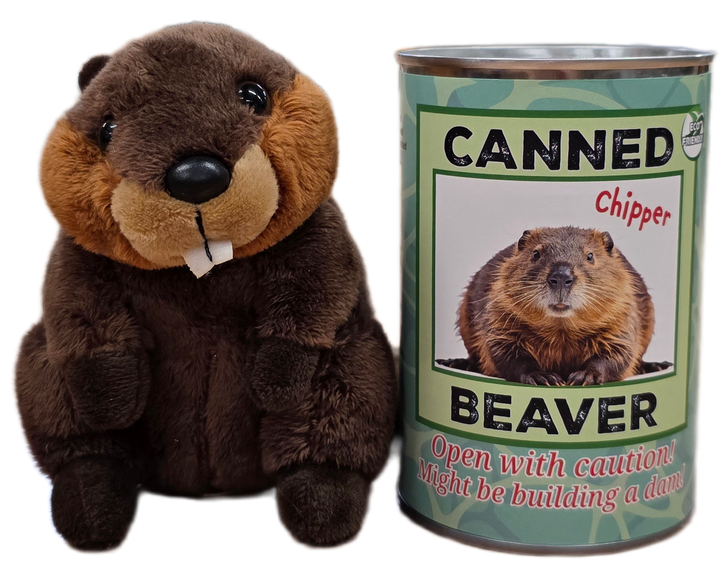 Chipper the Canned Beaver