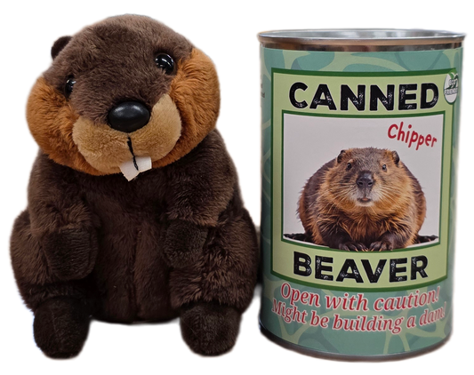 Chipper the Canned Beaver