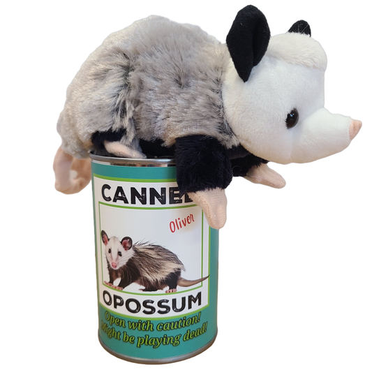 Canned Gifts - Oliver the Canned Opossum