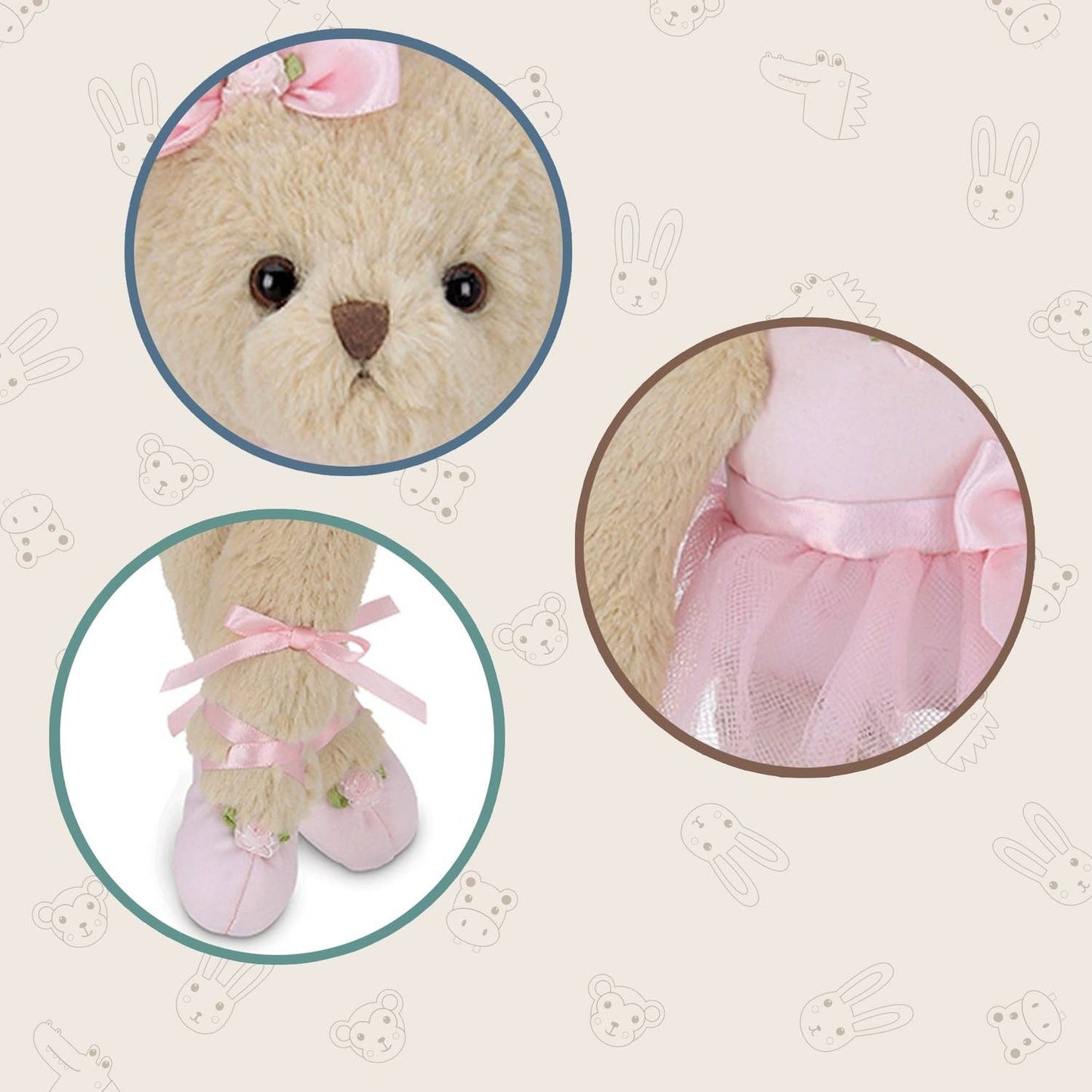 Bearington Collection - Nina Teddy Bear Ballerina