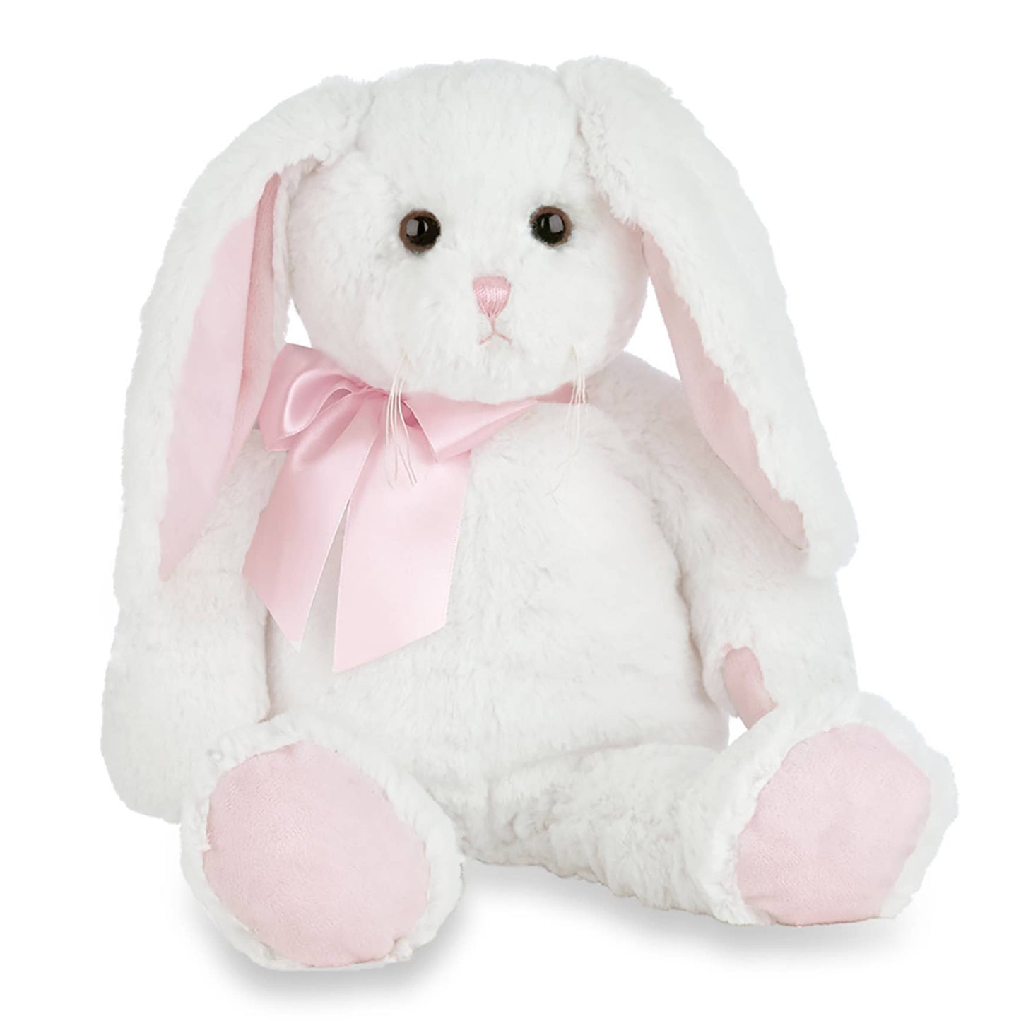 Bearington Collection - Loppy Longears Bunny with Pink Ears - Perfect for Easter!