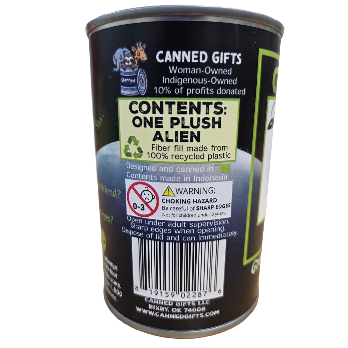 Stardust the Canned Alien